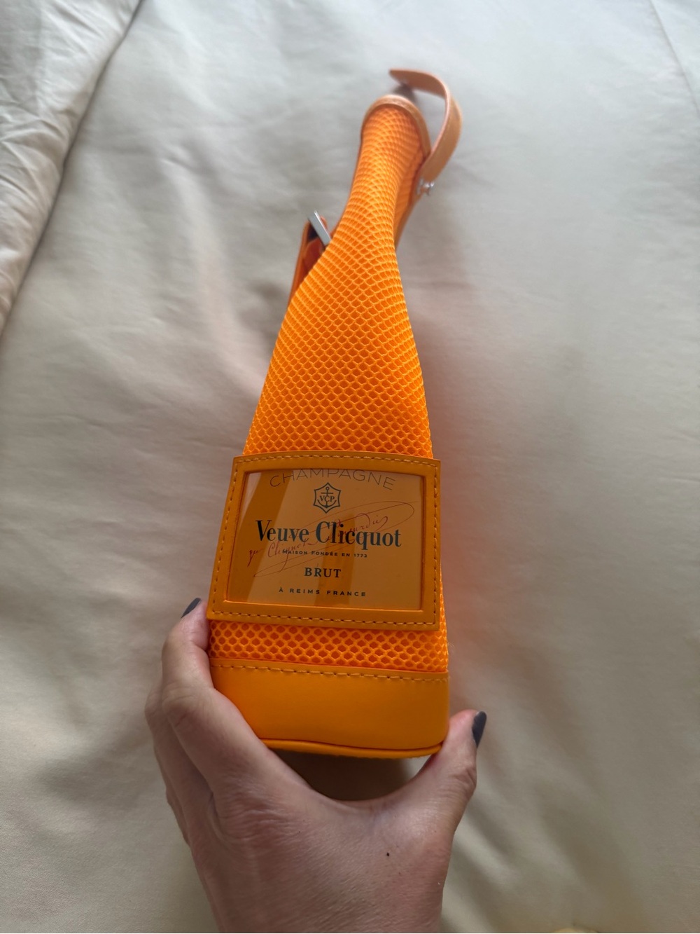 🗽Veuve Clicquot Orange Bottle Tote